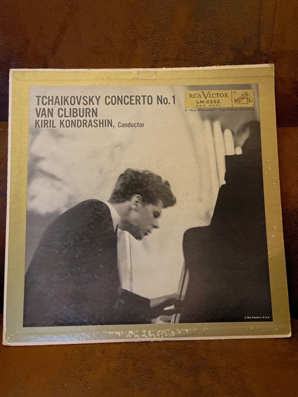RCA Victor Tchaikovsky Concerto No.1 — Van Cliburn (Yellow)